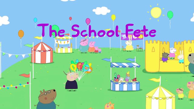 Свинка Пеппа Школьная ярмарка