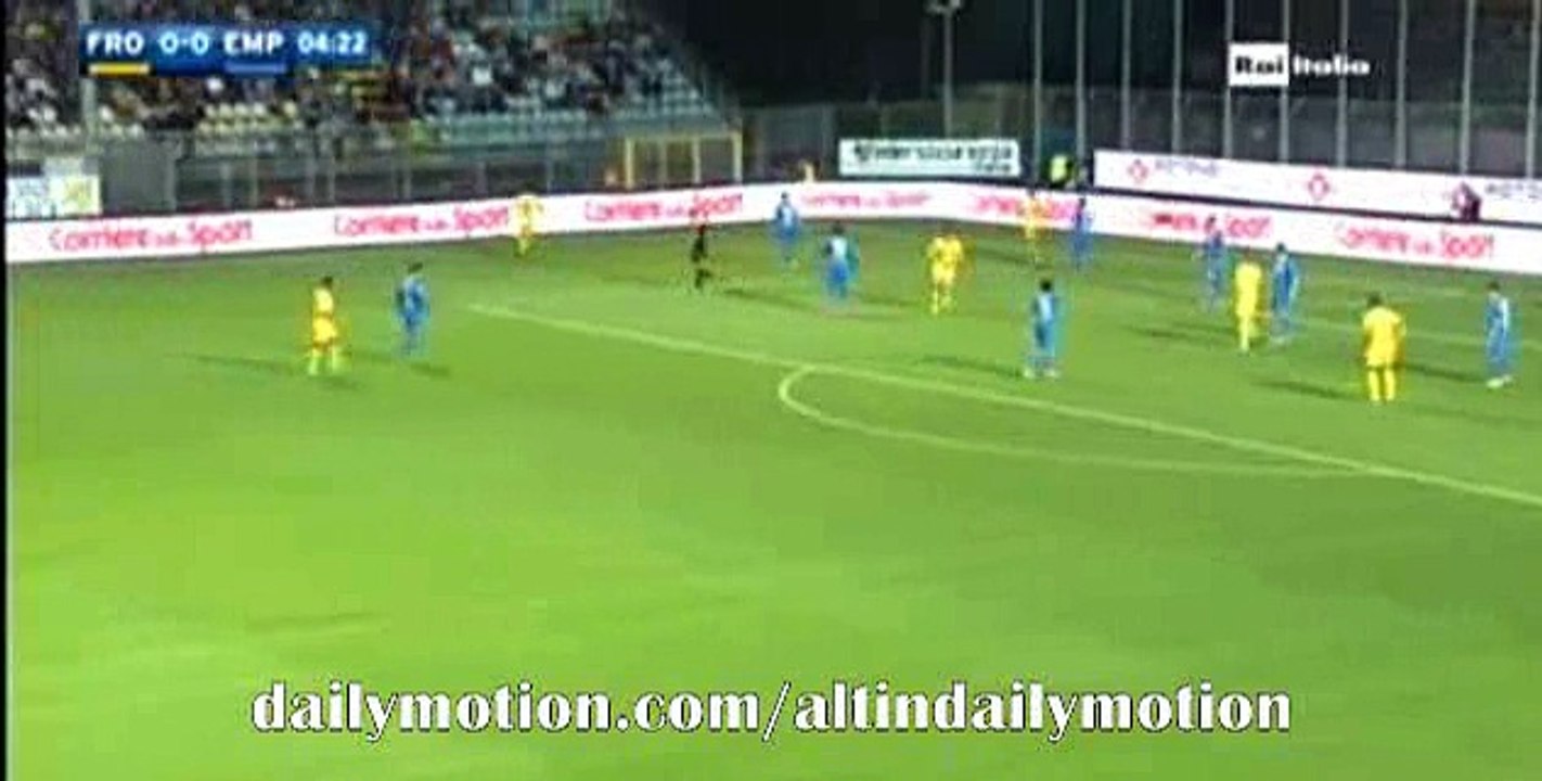 Frosinone 1st Try to Score - Frosinone vs Empoli - Serie A - 28.09.2015