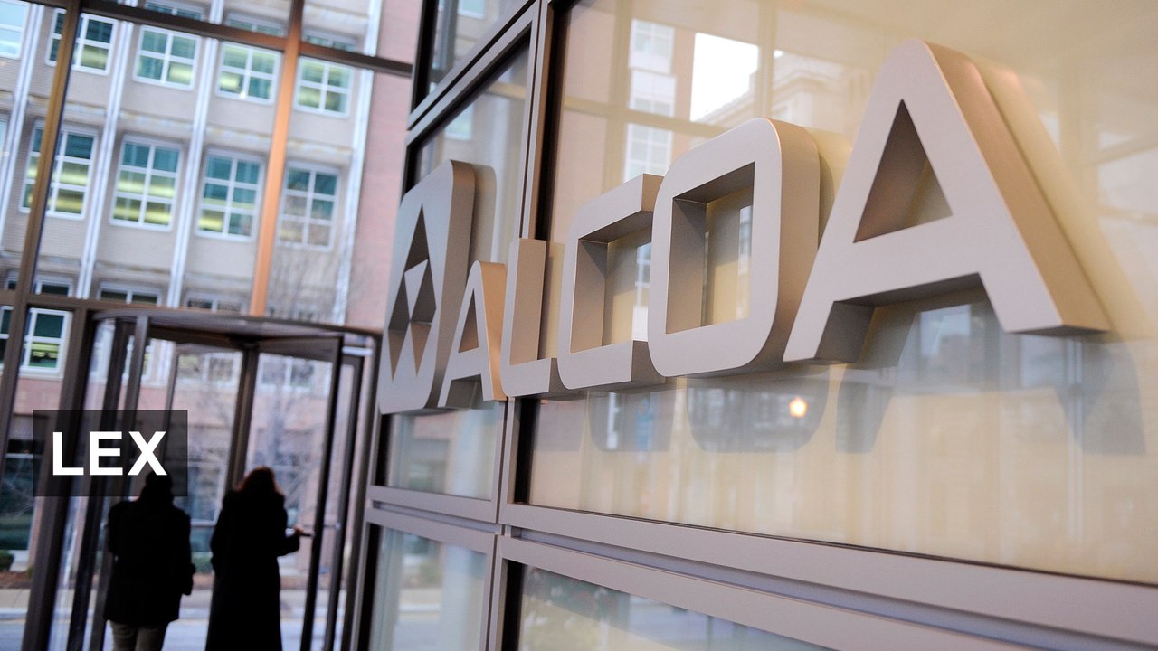Alcoa – breaking's bad?