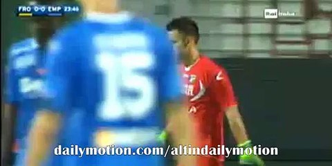 Nicola Leali Big Save vs Saponara - Frosinone vs Empoli - 28.09.2015