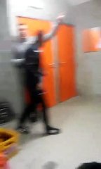 Ambiance dans le vestiaire de la P3...on sait s'amuser !!!