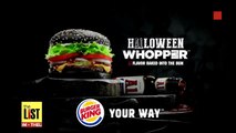 Burger King's Black Halloween Whopper