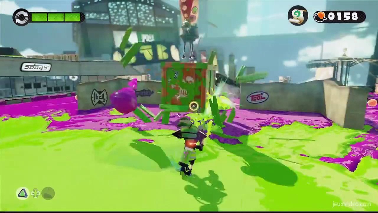 SPLATOON COLLECTABLES(1) - Base des tentassins - objectif poisson ...