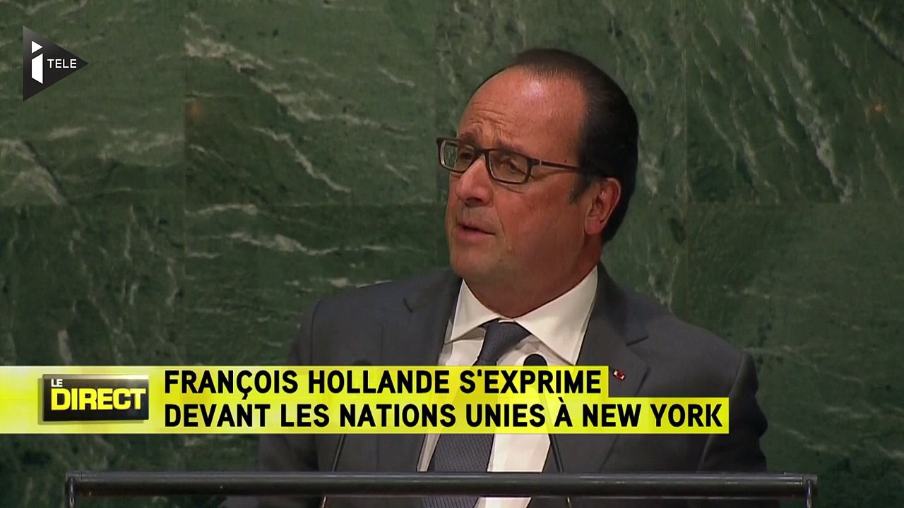 F. Hollande : "Nous n'échapperons pas à une réforme de l'ONU"