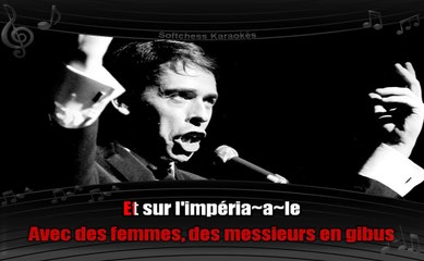 Karaoké Jacques Brel - Bruxelles