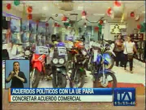 Acuerdos políticos con la UE para concretar acuerdo comercial