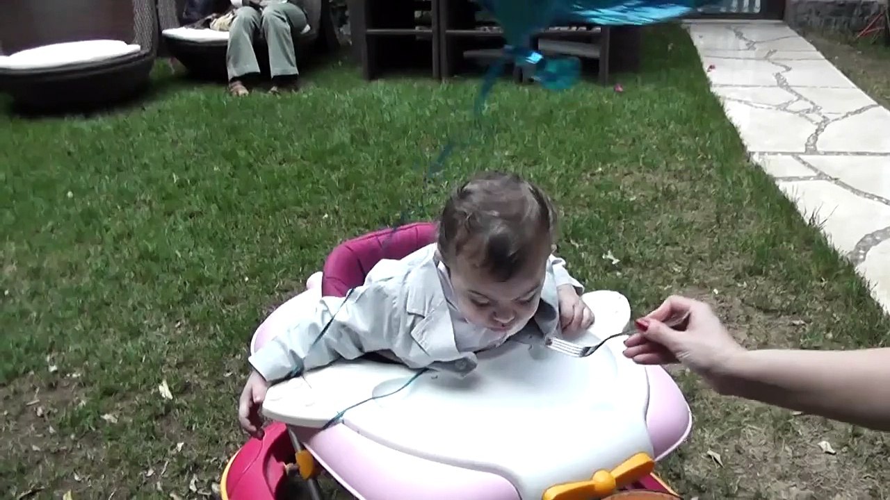 A FUNNY CUTE VIDEO of Baby Adam Sleeping While Eating | new funny video 2015