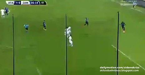 1-0 Nikolas Moisander FUNNY Own Goal | Atalanta v. Sampdoria 28.09.2015 HD