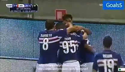 Niklas Moisander OWN GOAL - Atalanta 1-0 Sampdoria - Serie A - 28.09.2015 HD