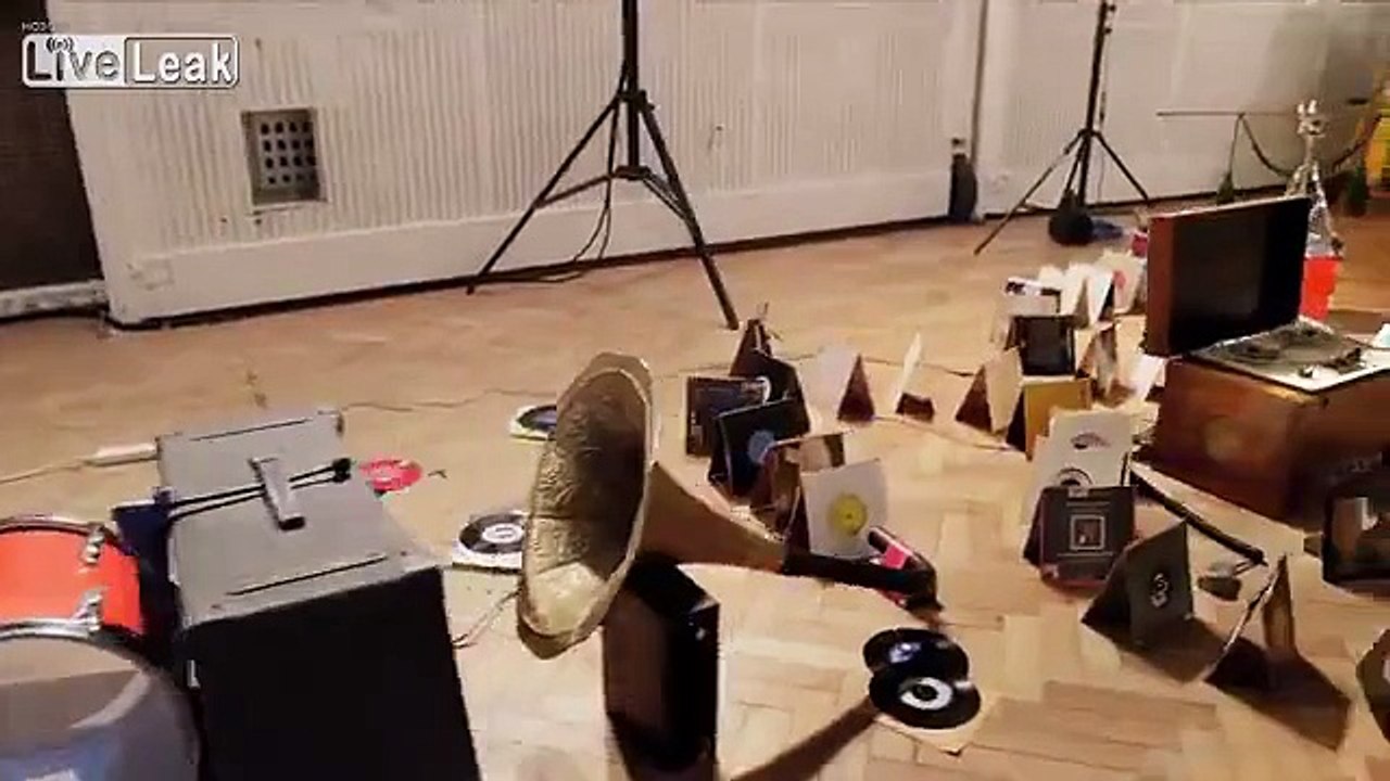 Rube Goldberg Machine Animates The History Of Music