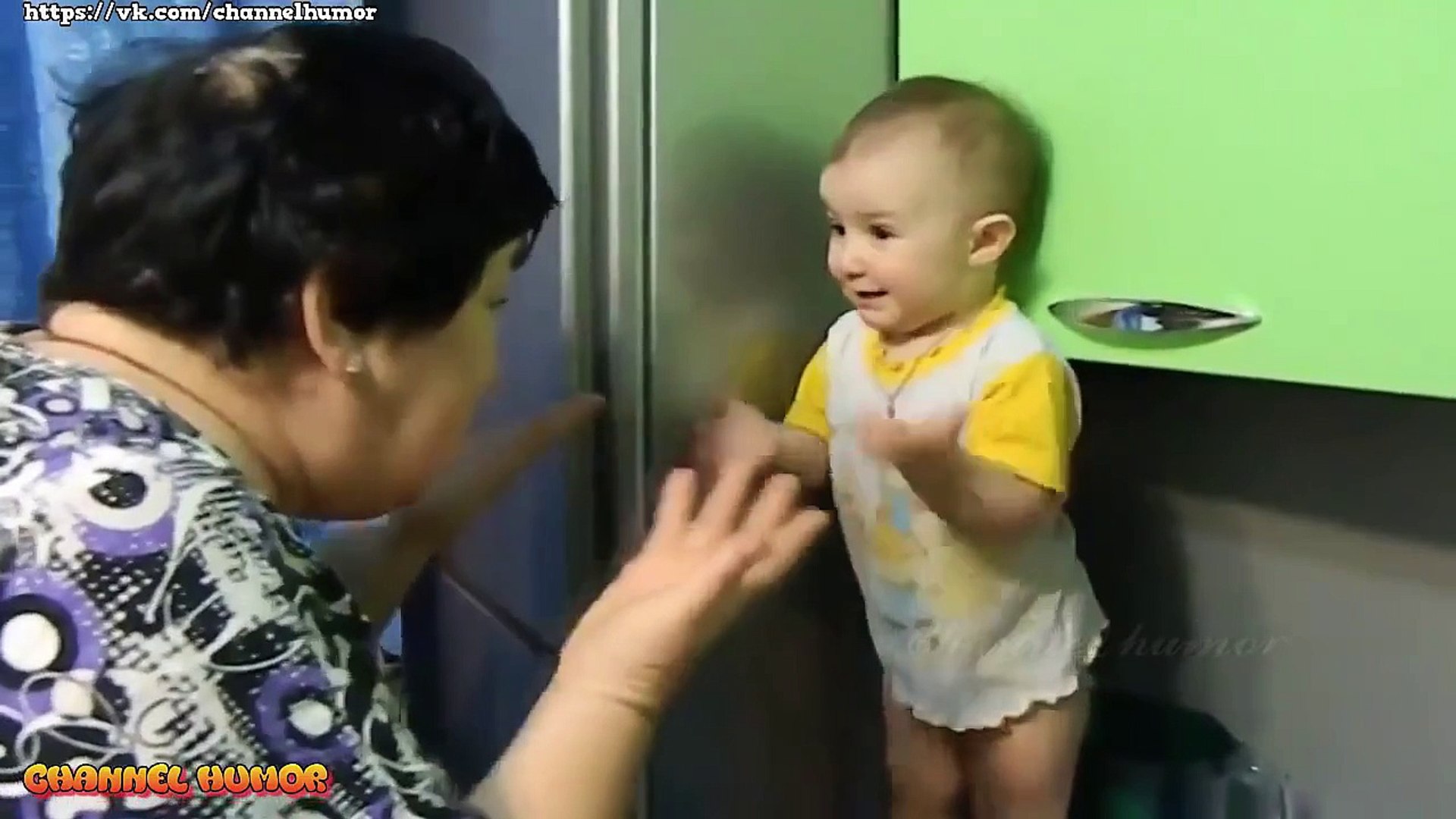 Funny kid talking to his grandmother Funny kids 2015 | Funny Kids Videos 2015