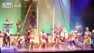 Acrobat show gone wrong