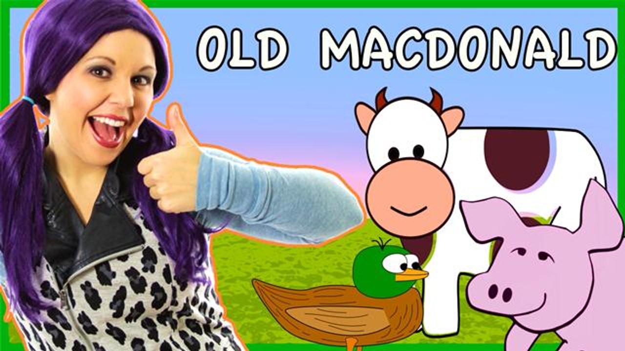 Old Macdonald Had A Farm - Nursery Rhymes With Music