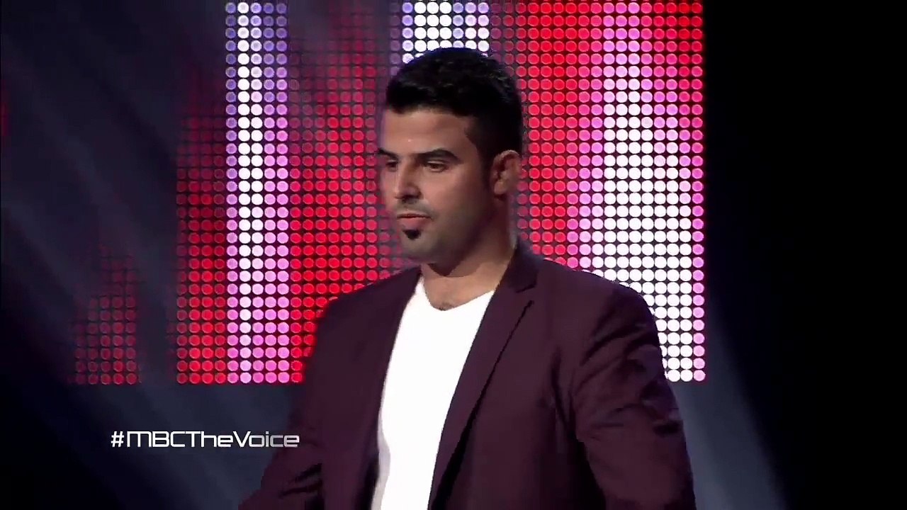 #MBCTheVoice - موال منين أجيب الفرح - حسين الغرال