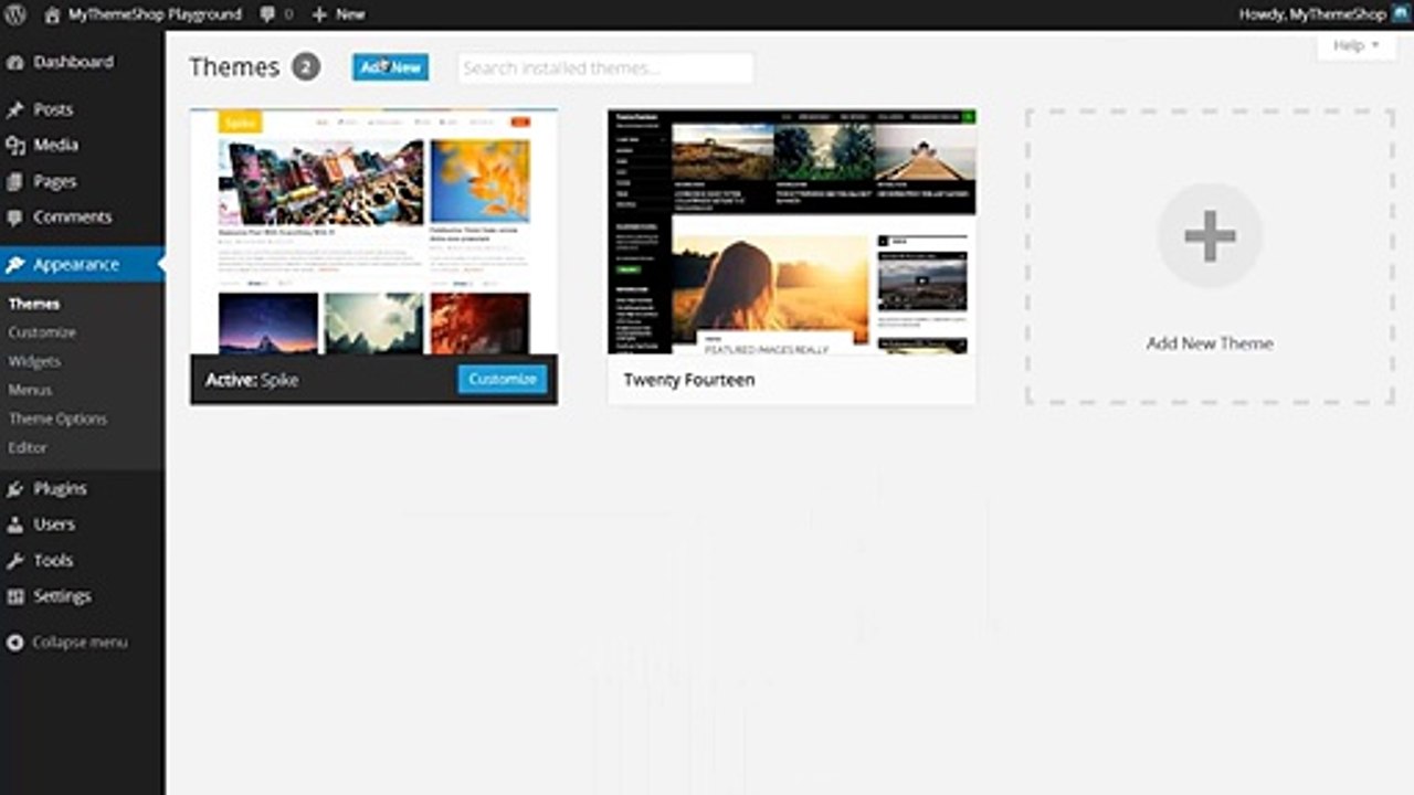 How to Install a WordPress Theme