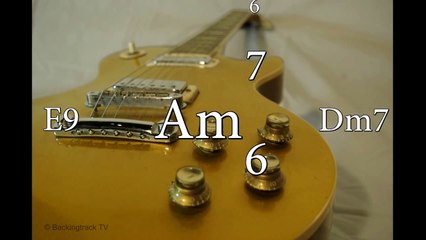 Funk Guitar Backing Track in Am / A Dorian