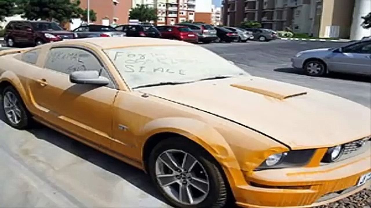 Que Crime!!! Super carros abandonados no Dubai!