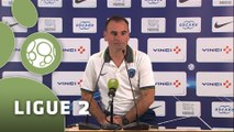 Conférence de presse Paris FC - AS Nancy Lorraine (1-1) : Denis RENAUD (PFC) - Pablo  CORREA (ASNL) - 2015/2016