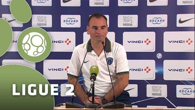 Conférence de presse Paris FC - AS Nancy Lorraine (1-1) : Denis RENAUD (PFC) - Pablo CORREA (ASNL) - 2015/2016