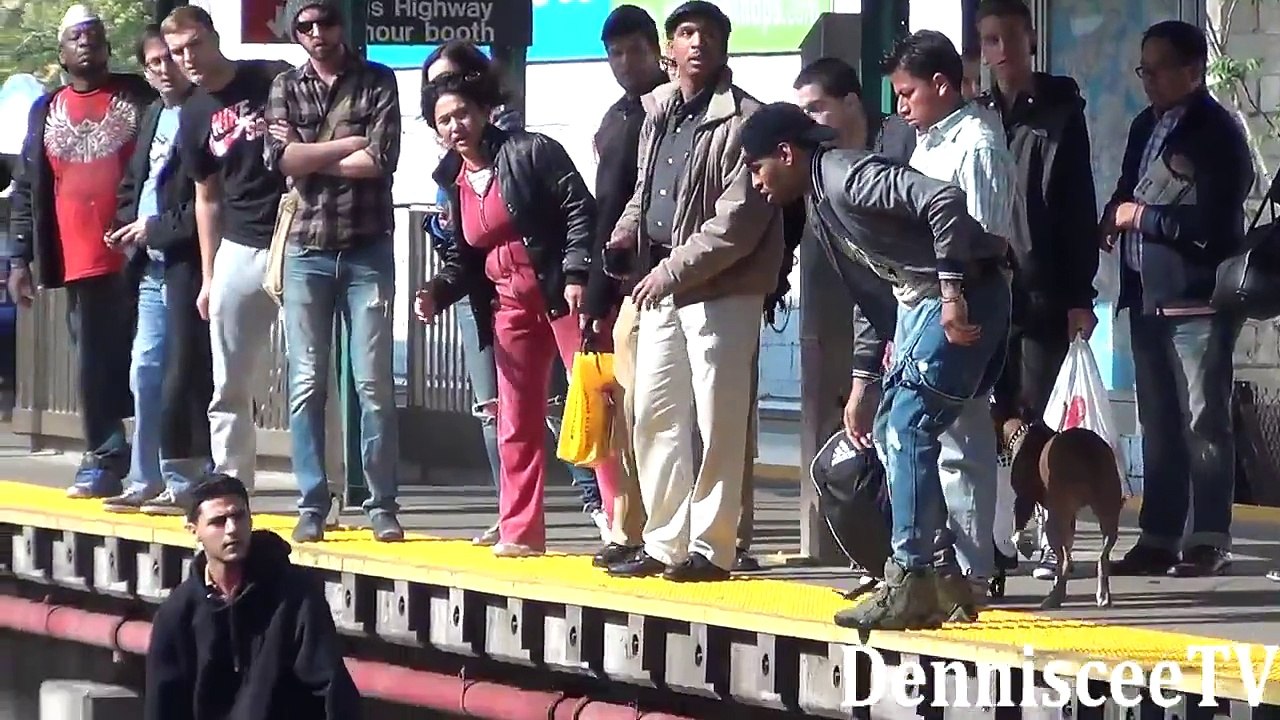 SUICIDE ON THE TRAIN TRACKS! (SOCIAL EXPERIMENT)