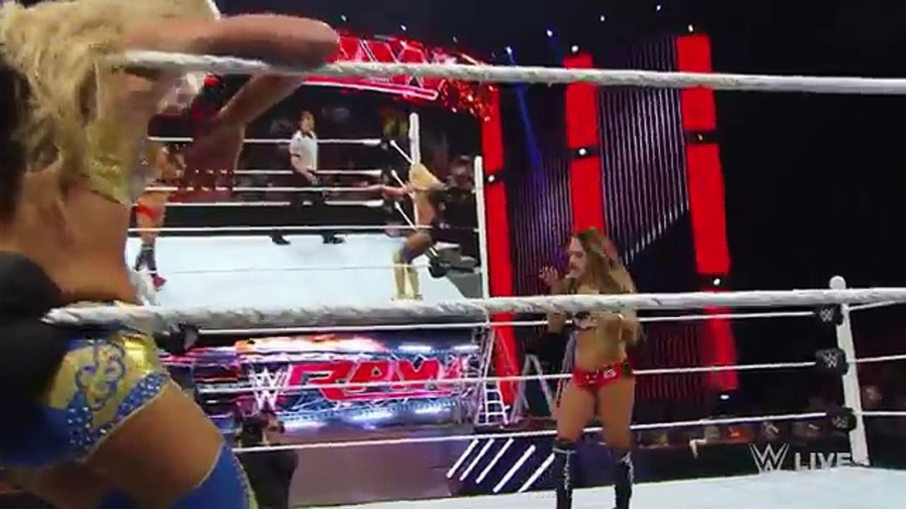 Summer Rae vs Nikki Bella Raw June 8 2015