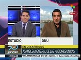 ONU: exige Cuba a EE.UU. cese al bloqueo y devolución de Guantánamo