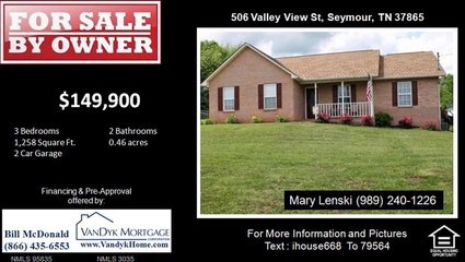 Rural Development eligible home for sale in Seymour TN