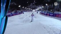 Olympic Skier Attacked by Star Wars Imperial At-At Walkers