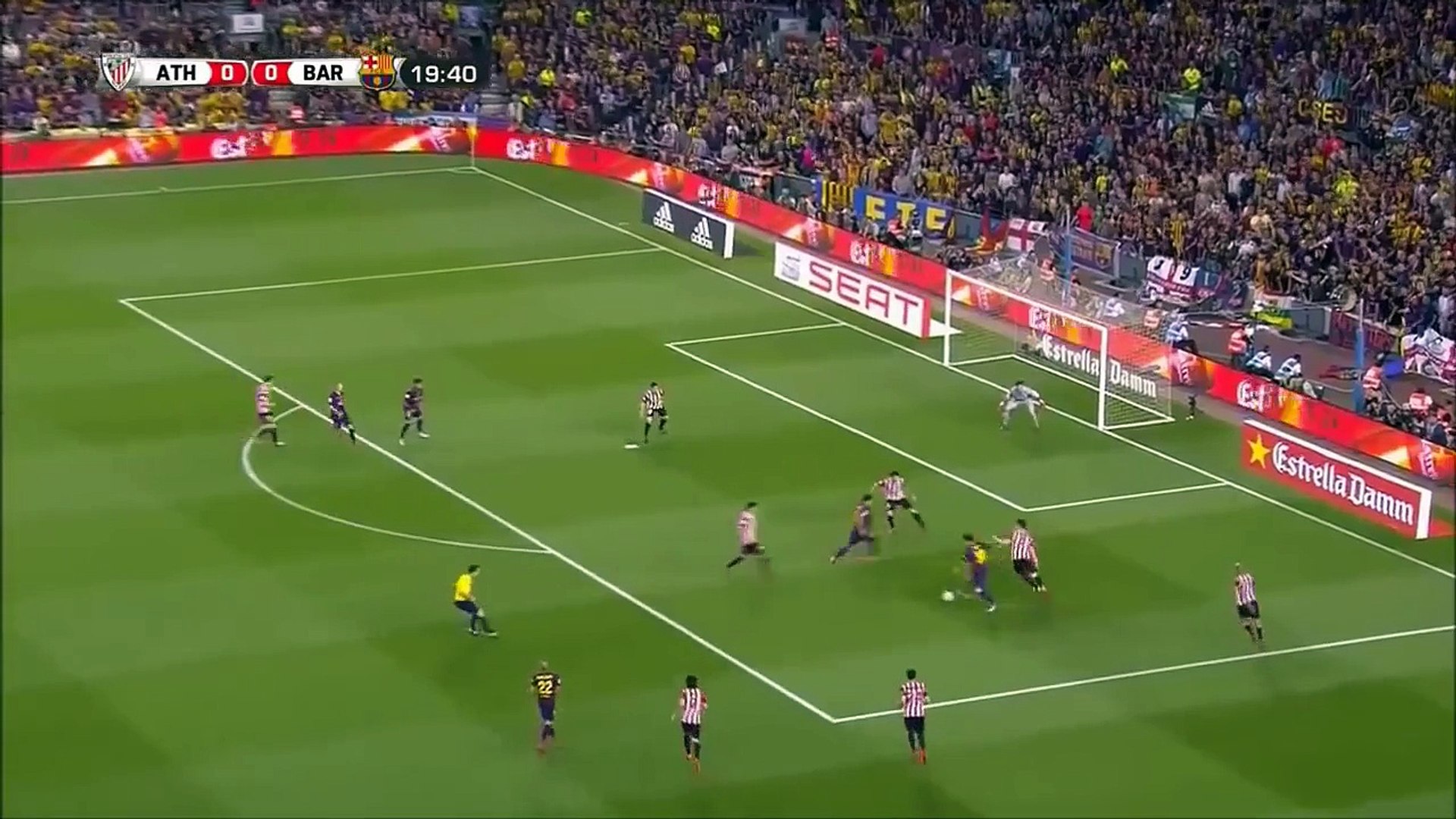 Messi Impossible Goal Vs Athletic Bilbao 2015 English Commentary Hd Dailymotion Video