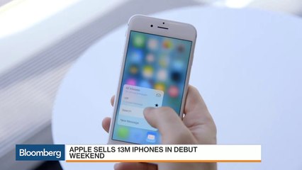 Apple Sells 13 Million iPhones in Debut Weekend