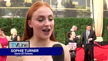 Sophie Turner Game Of Thrones Interview at Emmys 2015 TVLine