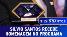 Silvio Santos recebe homenagem