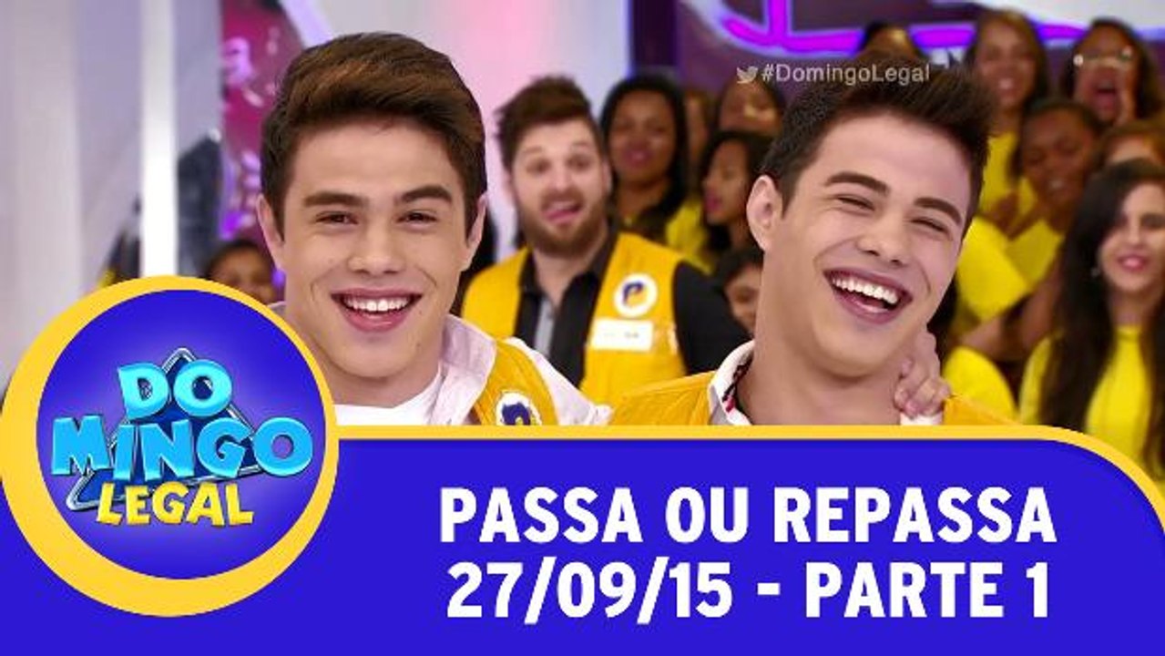 Passa ou Repassa - 27.09.15 - Parte 1