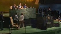 Dilma fala sobre a crise econômica do país na Assembleia Geral da ONU