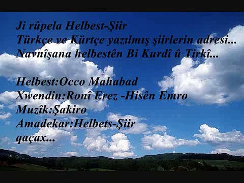 occo mahabad-helbest-qaçax