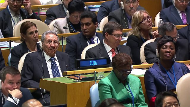 Obama pide en la ONU fin de embargo a Cuba