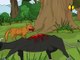Animated Educational Short Story for Kids Moral (A wolf and a Sarus crane)Urdu/Hindi