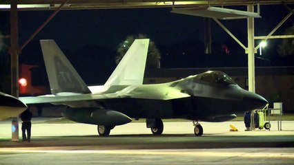 325th Fighter Wing F-22s Move..