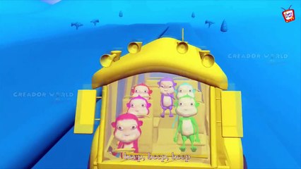 Wheels On The Bus Nursery Rhyme || New Version || Popular Rhymes