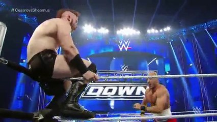 Cesaro vs. Sheamus- SmackDown_ Sept. 3_ 2015