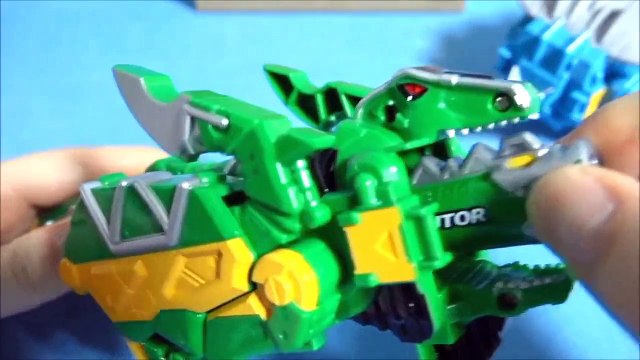 Power to base the Reno airport, or robot blue die-Reno & green die casino or robot mini Tri Thanh toy unboxing Power Rangers Dino Charge toys