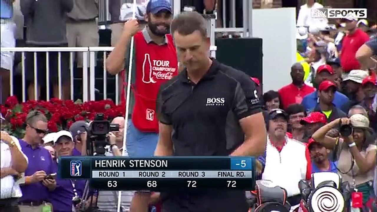 Stenson's $1.3m putt