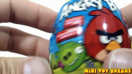 Angry Birds Candy & Sticker Surprise Egg Unboxing
