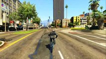 GTA 5 How to Ride Up Buildings with a Bike - GTA 5 Bike Stunts Glitch - Online Bike Stunts Glitch