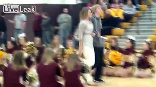 High school dance assembly goes bad when dude pulls out a dildoe