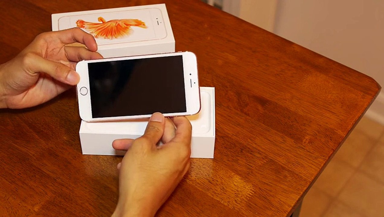 Apple iPhone 6s Plus unboxing