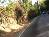 North coast road to Maracas Honda NX 650 Dominator part 1