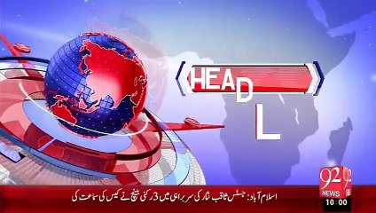 Headlines - 10:00 AM – 29 Sep 15 - 92 News HD