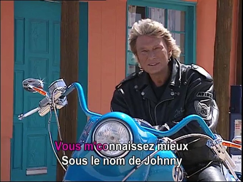 KARAOKE JOHNNY HALLYDAY - Je suis né dans la rue