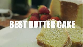 How to make the best butter cake (tutorial)